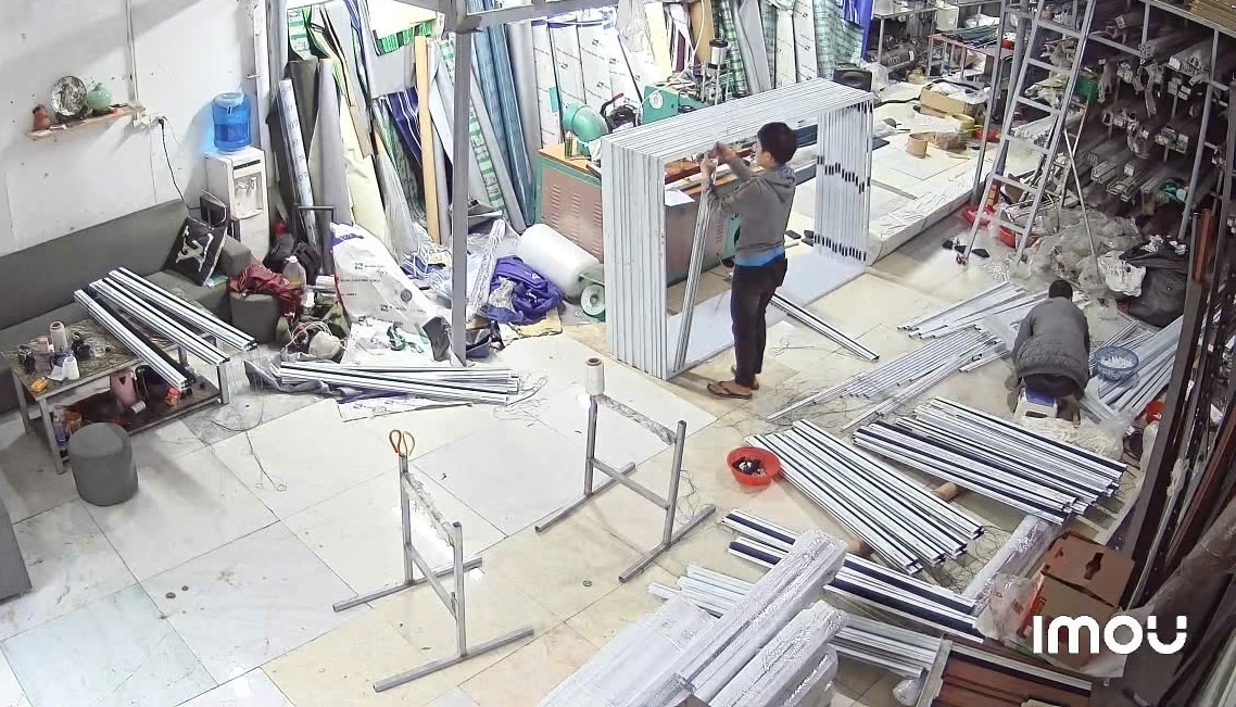 sản xuất cửa chống muỗi