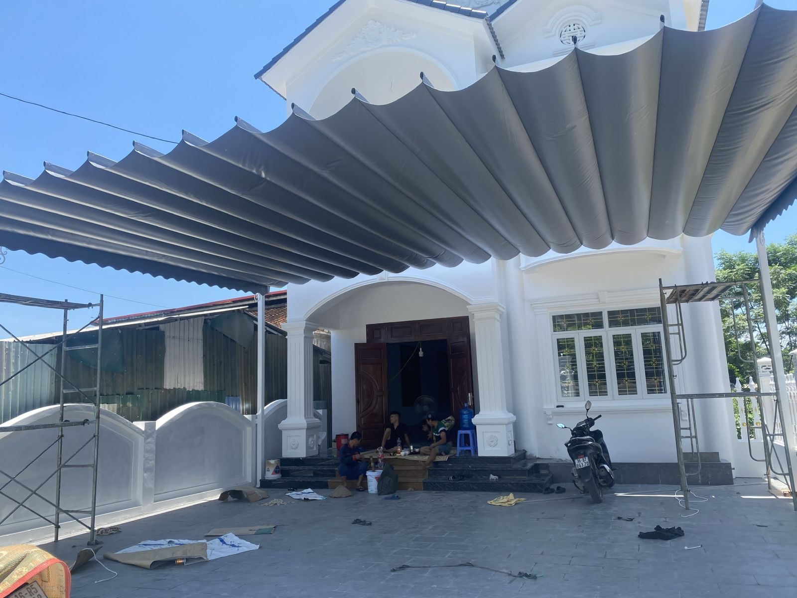 bạt che nắng mưa tại thái nguyên