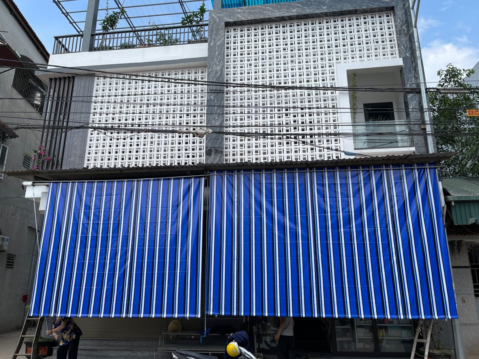 bạt che nắng mưa tại thái nguyên