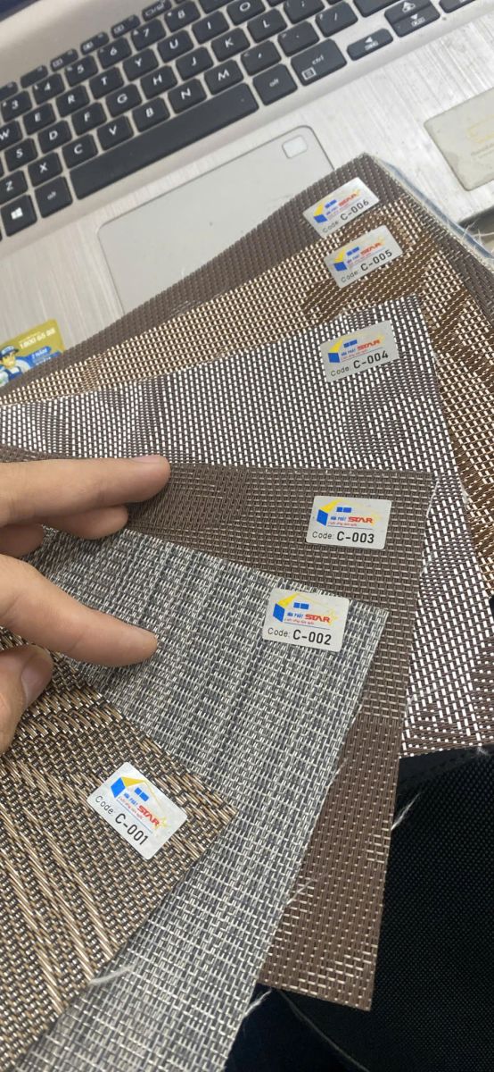 mẫu bạt lưới ô thoáng