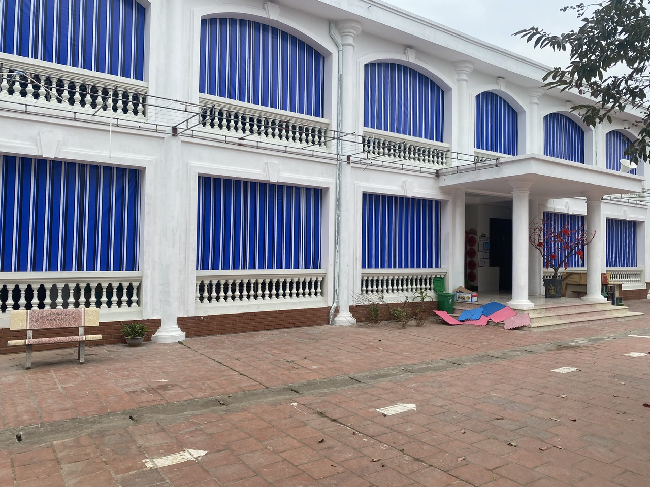 bạt che nắng trường học tại ninh bình