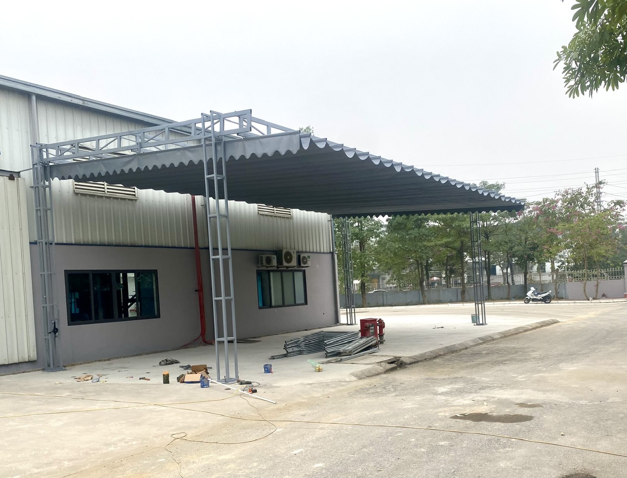 bạt che nắng mưa tại ninh bình