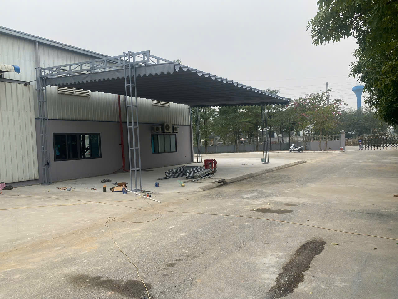 bạt kéo ngoài trời