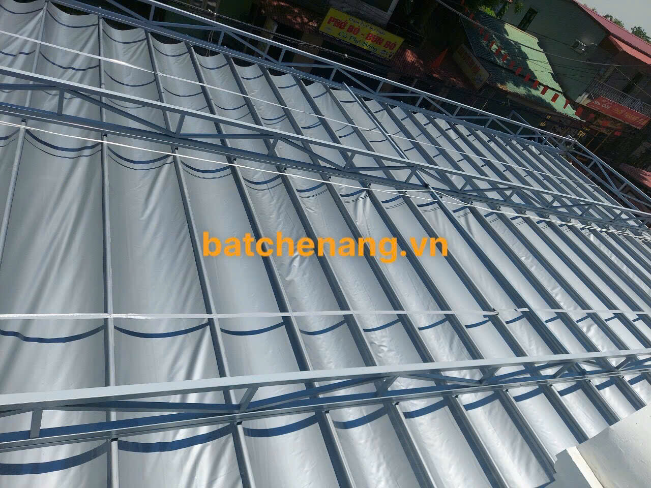 bạt xếp tự động