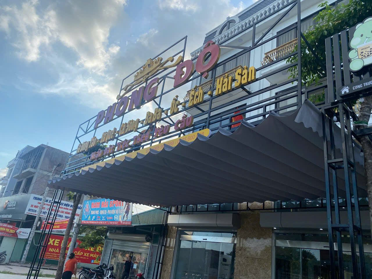 bạt xếp tự động