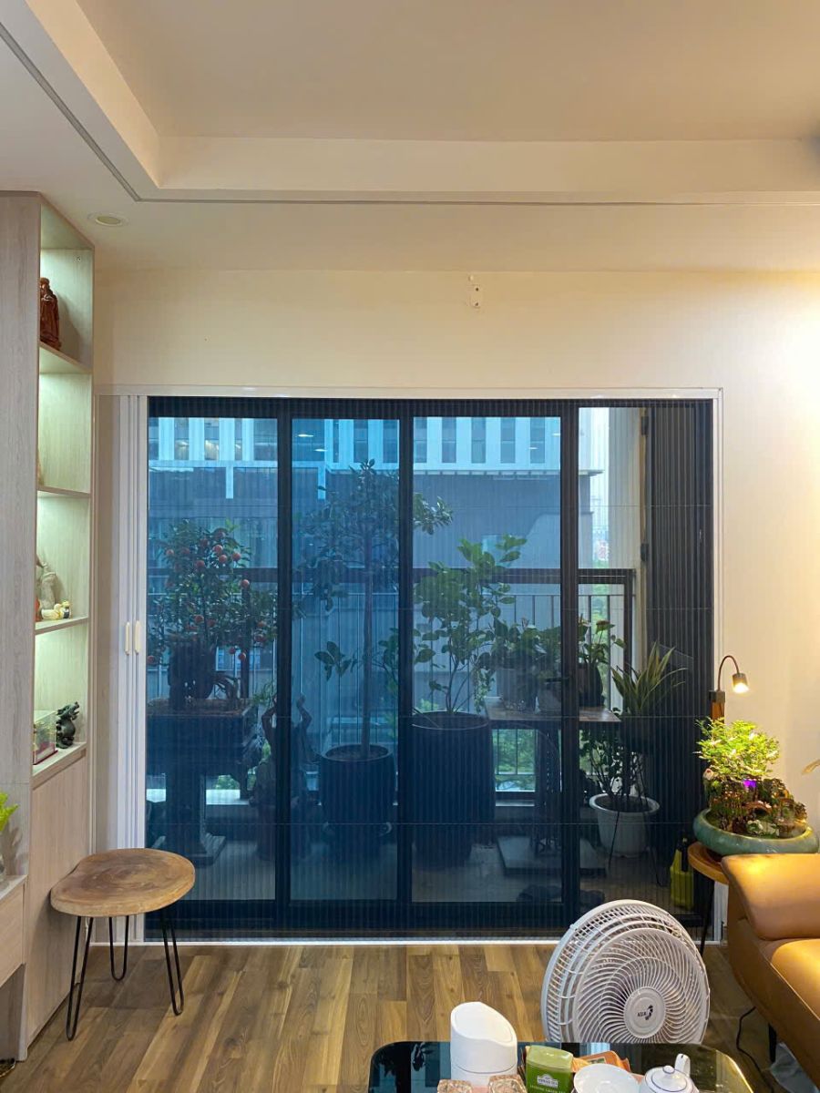 cửa lưới chống muỗi chung cư