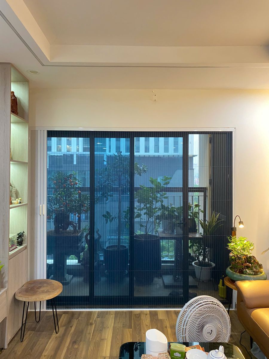 cửa lưới chống muỗi linh kiện đồng