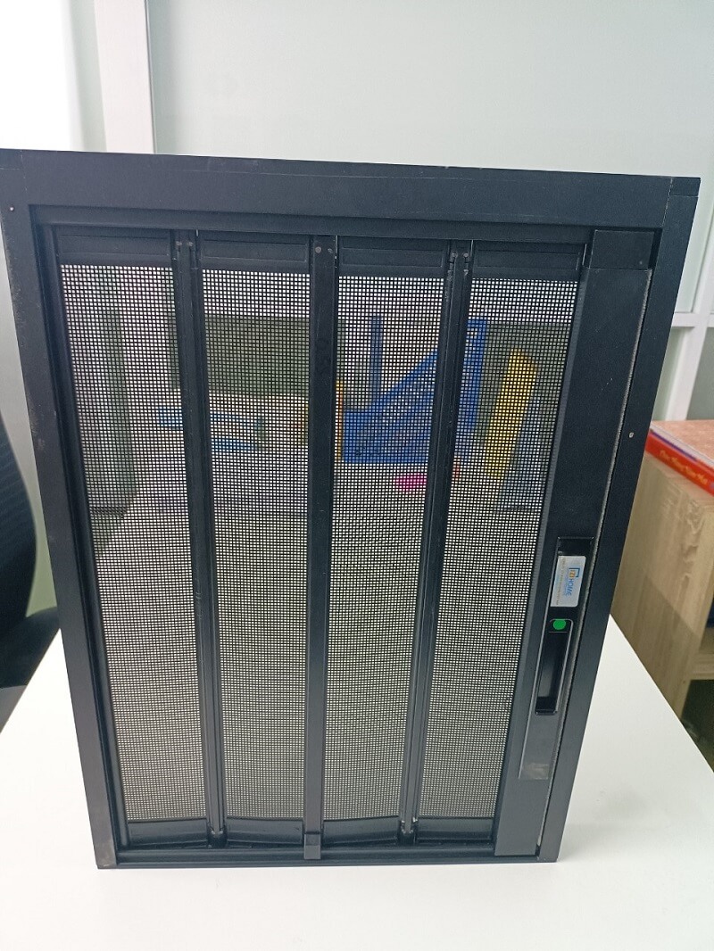 mẫu cửa xếp lá nhôm