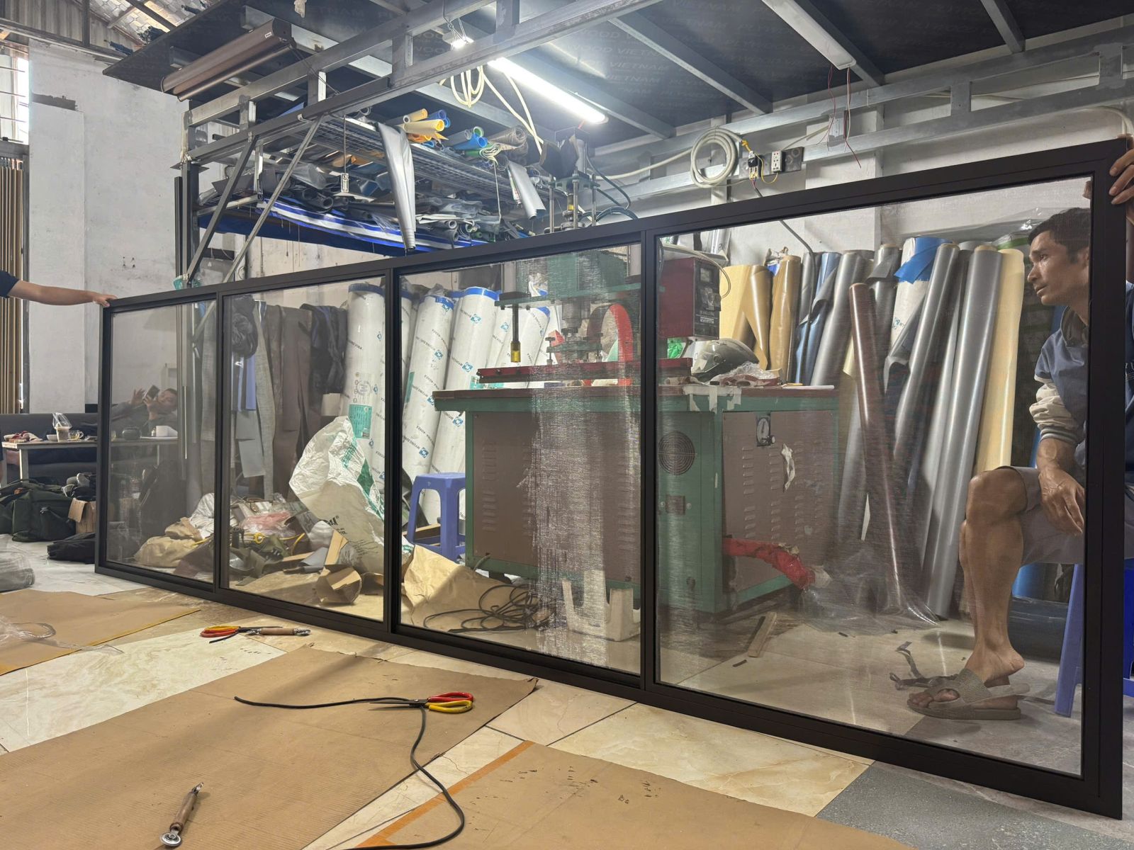 cửa lưới chống muỗi cố định