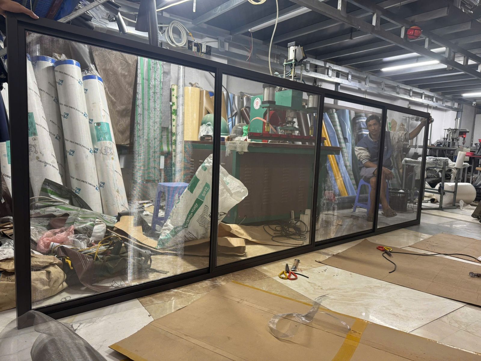 cửa lưới chống muỗi cố định